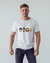 Demon Slayer Chibi Characters Unisex T-Shirt – Anime Graphic Tee