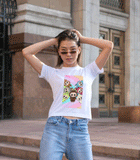 Labubu Cartoon Characters Unisex T-Shirt – Colorful Kawaii