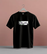 Sanemi Demon Slayer Anime T-Shirt – Unisex Black Cotton Graphic Tee