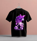 Shinobu Kocho Demon Slayer T-Shirt – Unisex Black Cotton Anime Graphic Tee