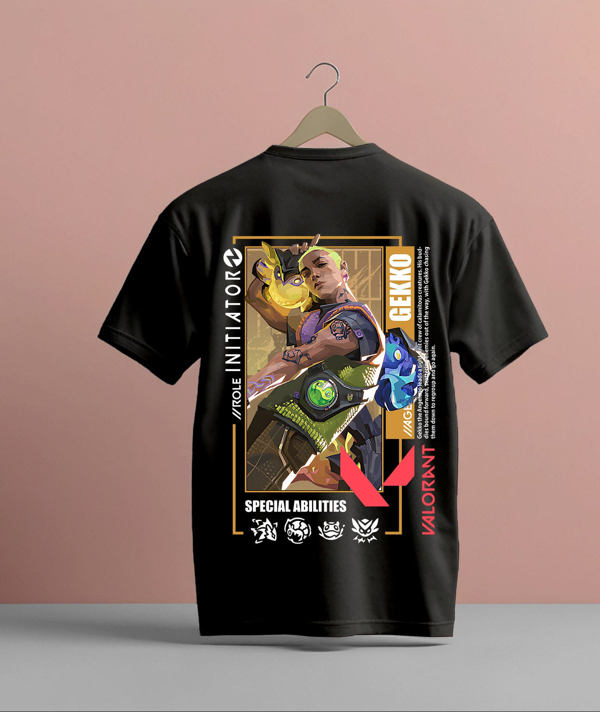 Valorant Cypher Sentinel Graphic T-Shirt – Unisex Cotton Tee