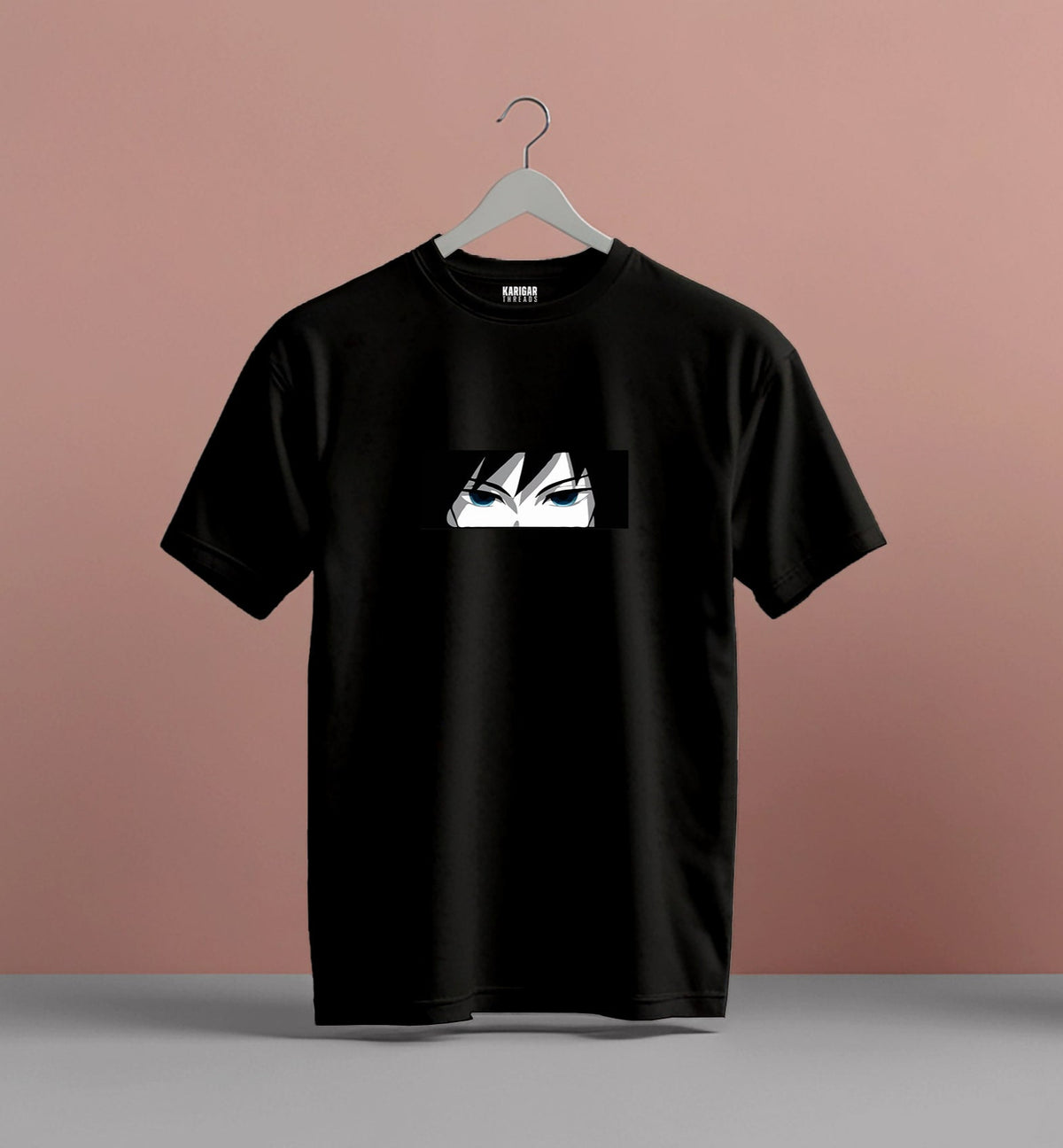 Giyu Tomioka Demon Slayer T-Shirt – Unisex Black Cotton Anime Graphic Tee