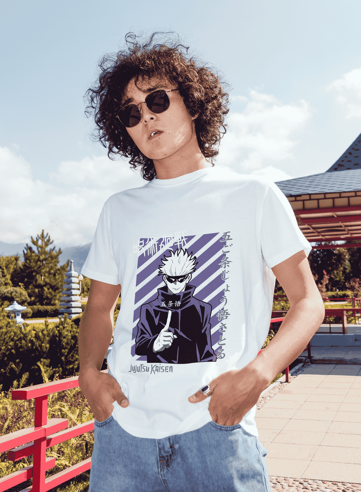 Gojo Satoru  T-Shirt – Jujutsu Kaisen | Made in India