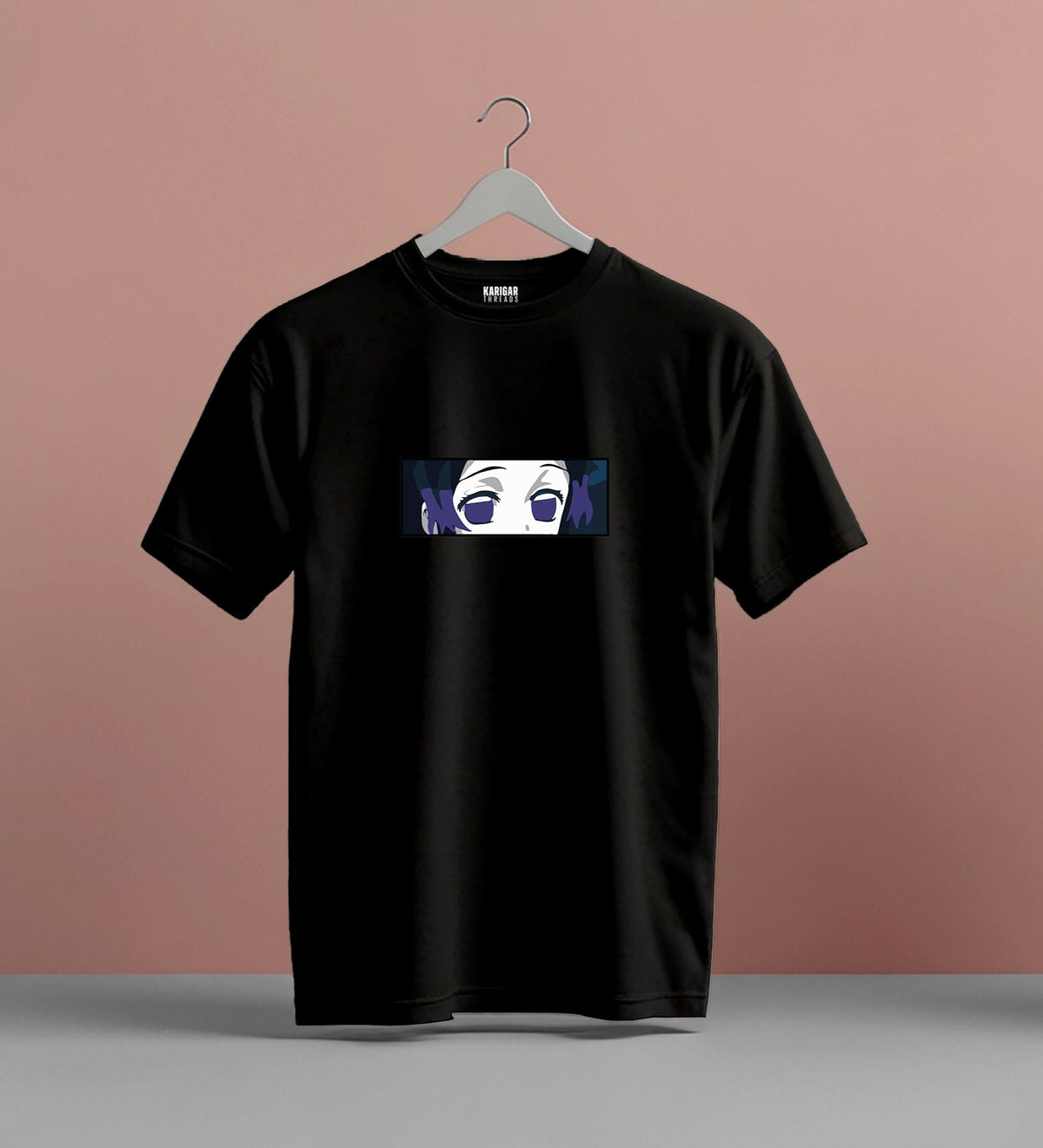 Shinobu Kocho Demon Slayer T-Shirt – Unisex Black Cotton Anime Graphic Tee